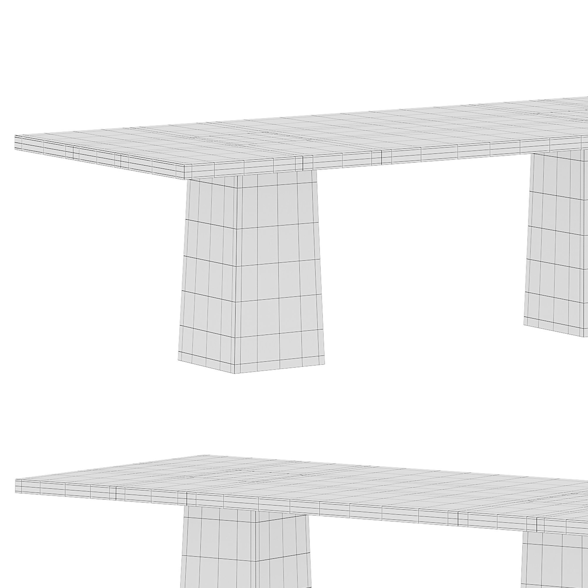 QUERINI DINING TABLE 3D model_7
