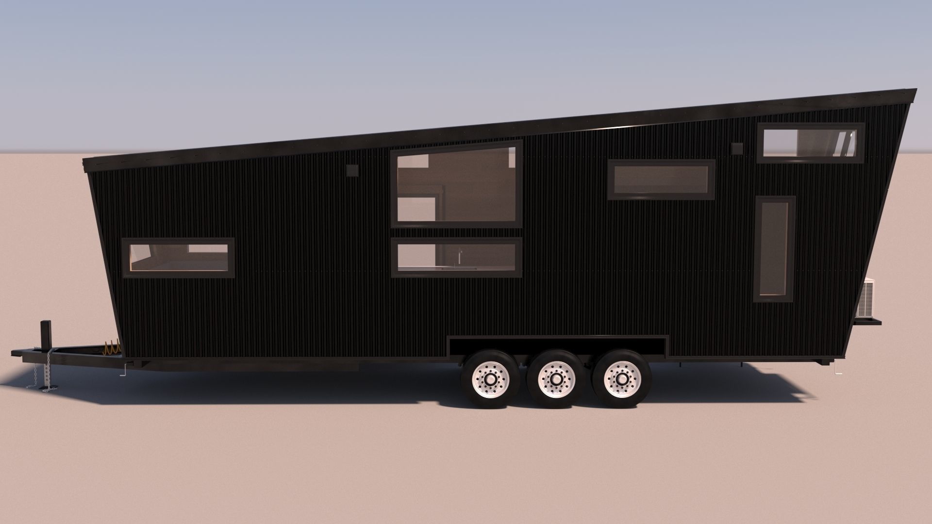 trailer DRAPER ARK Free 3D model_4