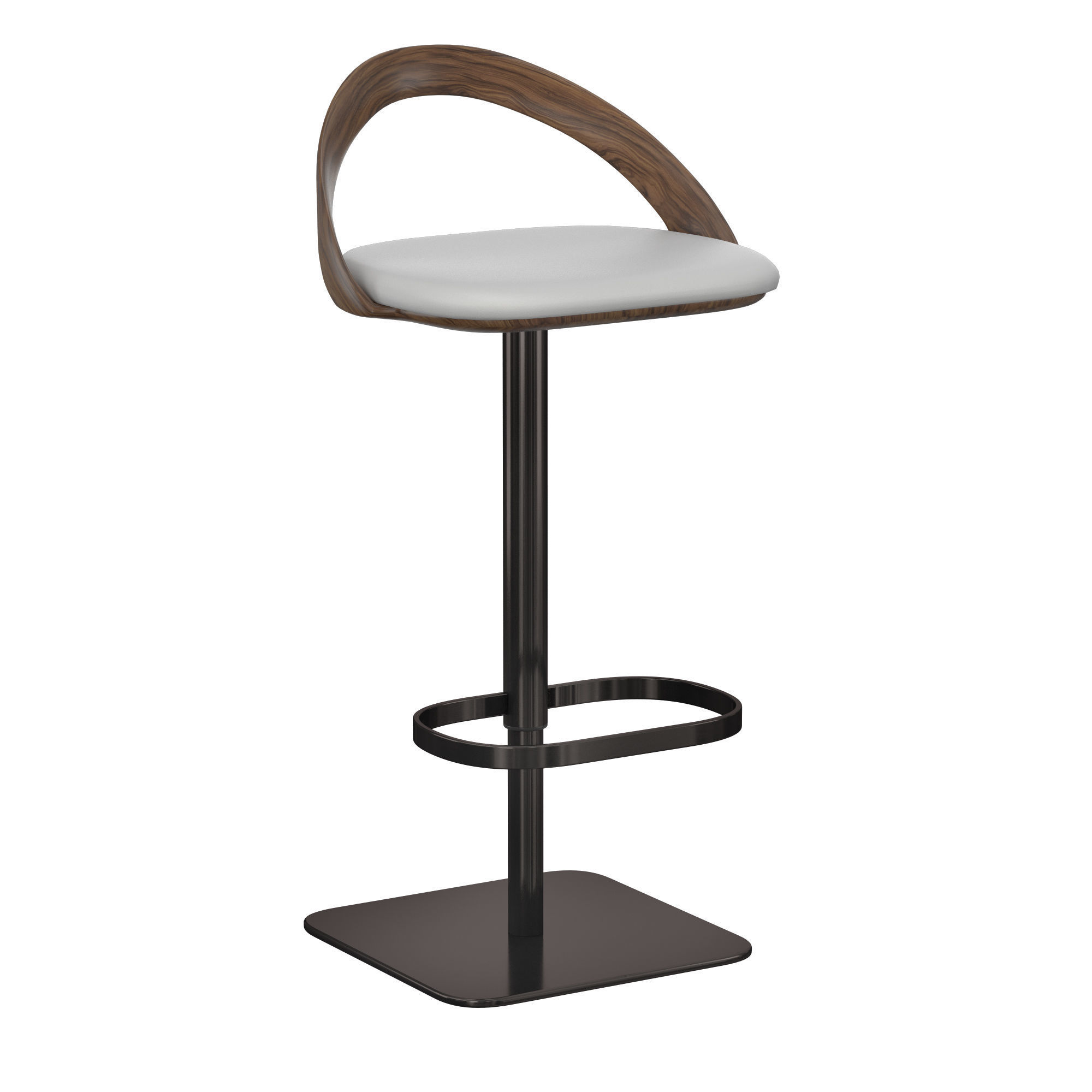 Ester sgabello bar stool 3D model_2