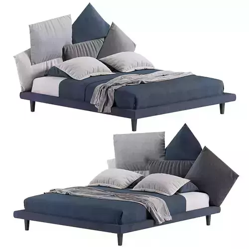 Picabia bed by Bonaldo