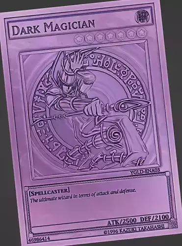 Dark Magician Card-Yugioh