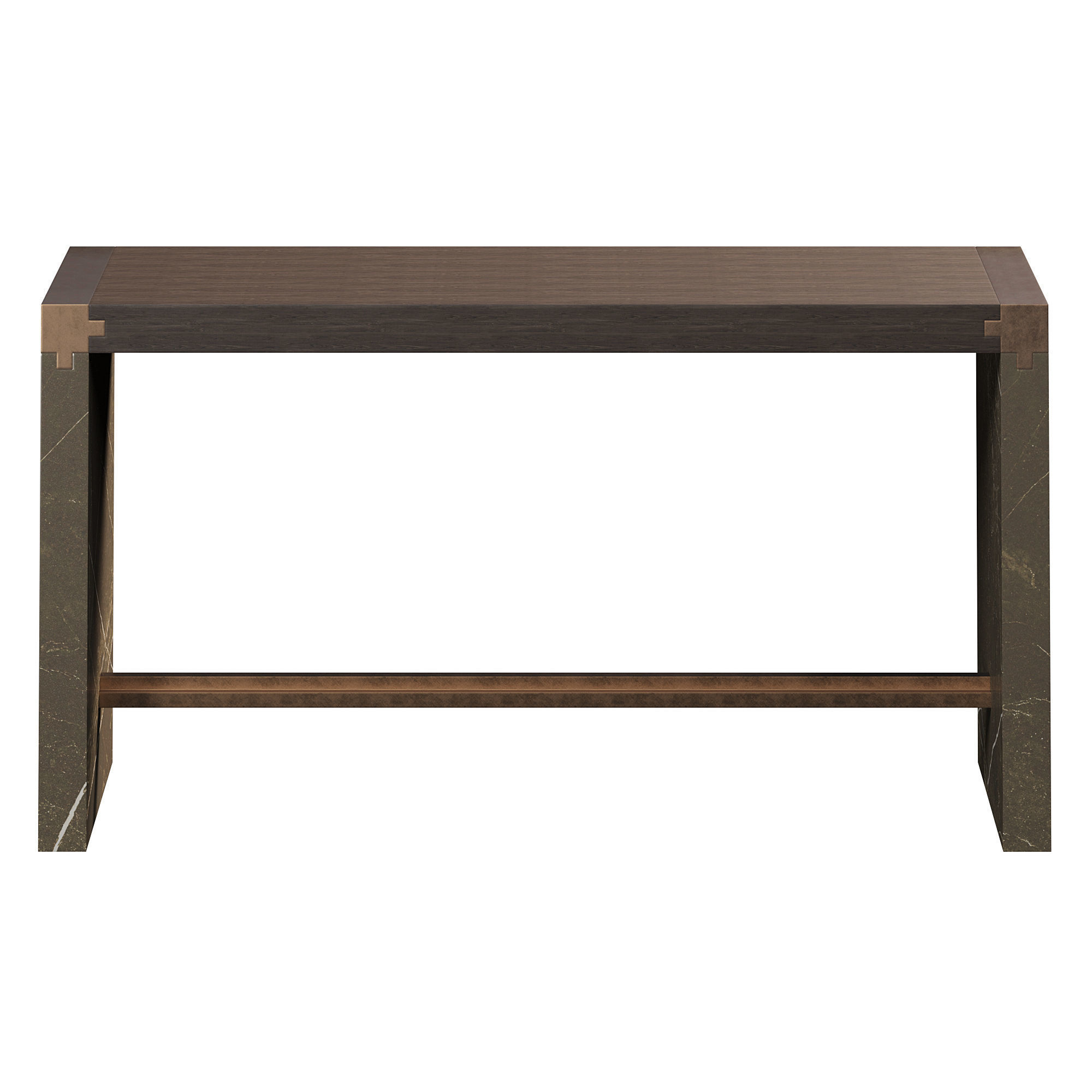 QUERINI CONSOLE by baker 3D model_1