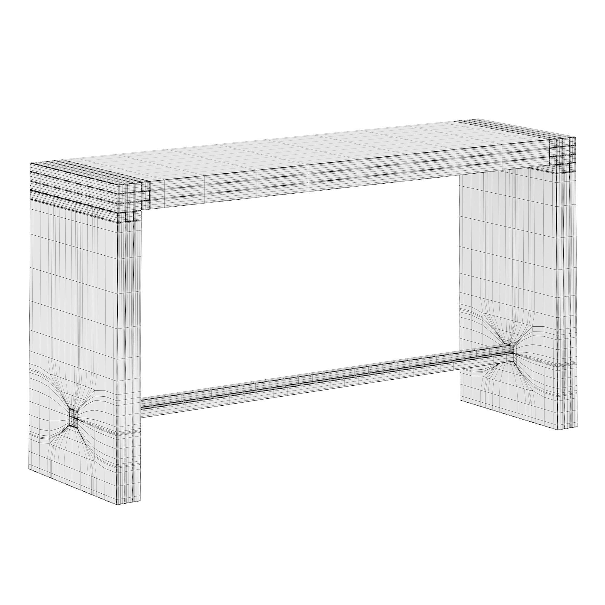 QUERINI CONSOLE by baker 3D model_5