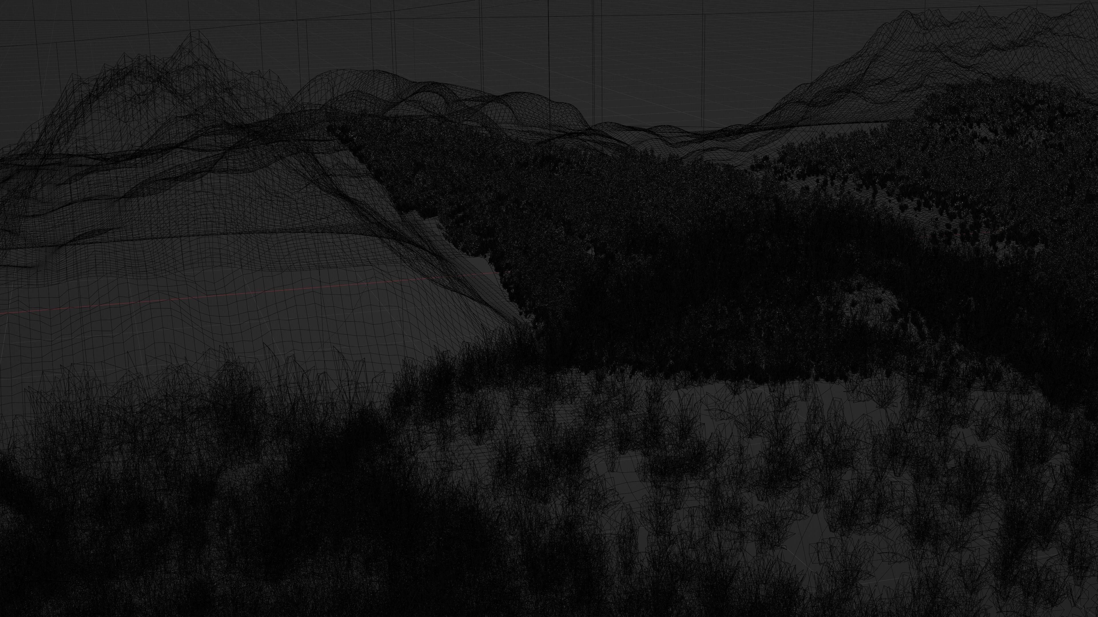 Valley Grassland 3D model_6