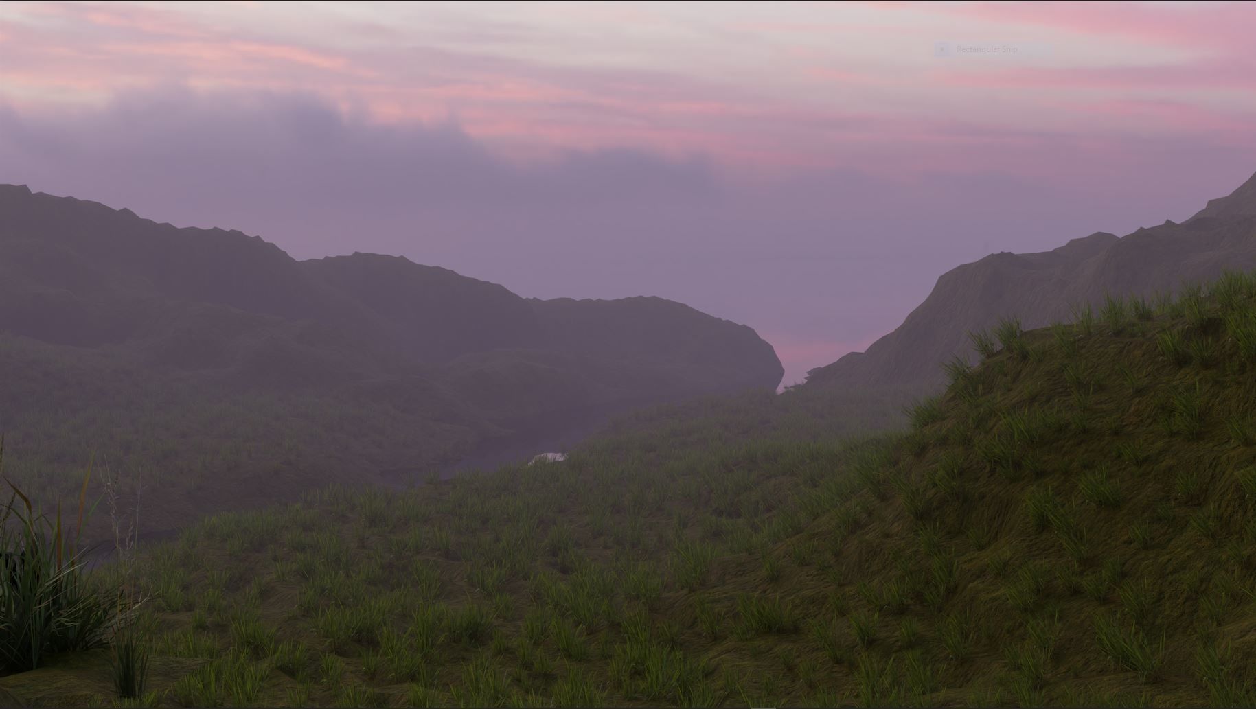 Valley Grassland 3D model_1