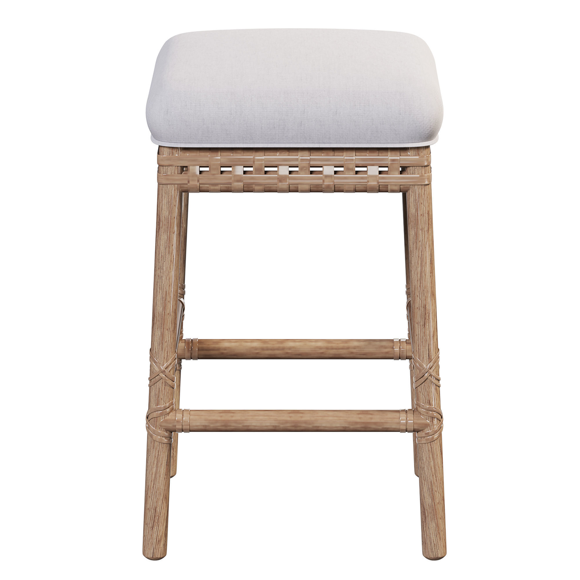 BACKLESS ARSTOOL by baker 3D model_1