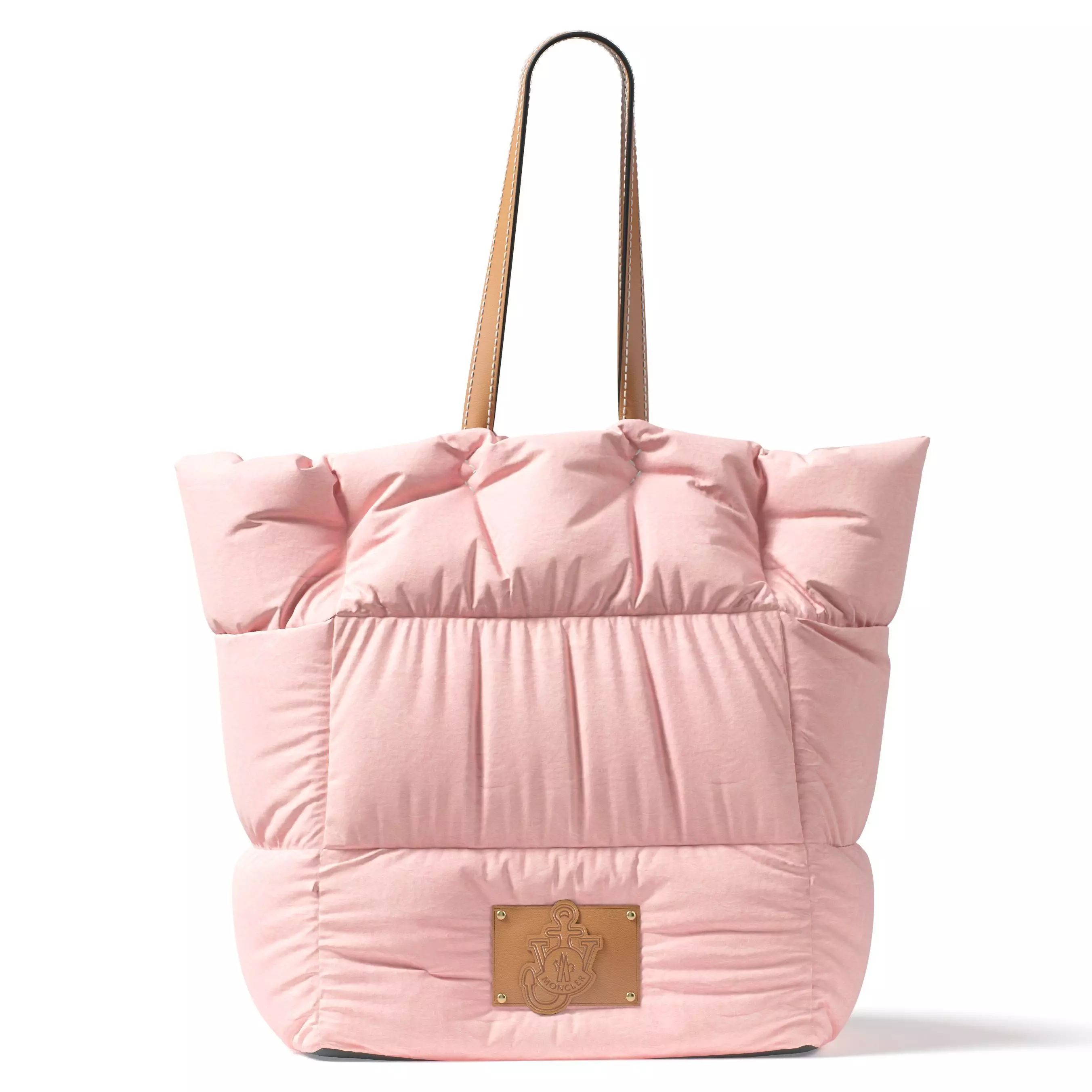 Moncler JW Anderson Tote Bag Pink pose 02 3D model