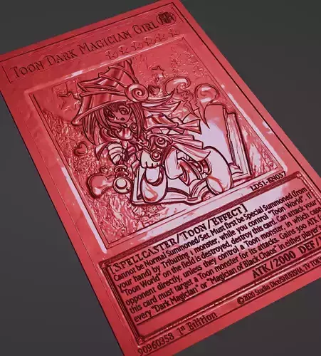 Toon Dark Magician Girl-Card-Yugioh