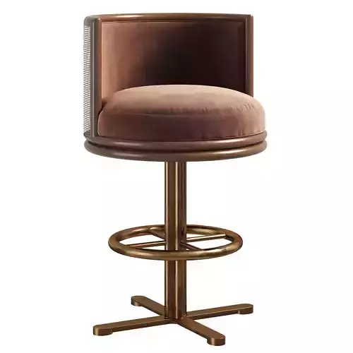 CANYON BARSTOOL WARM BRONZE by baker