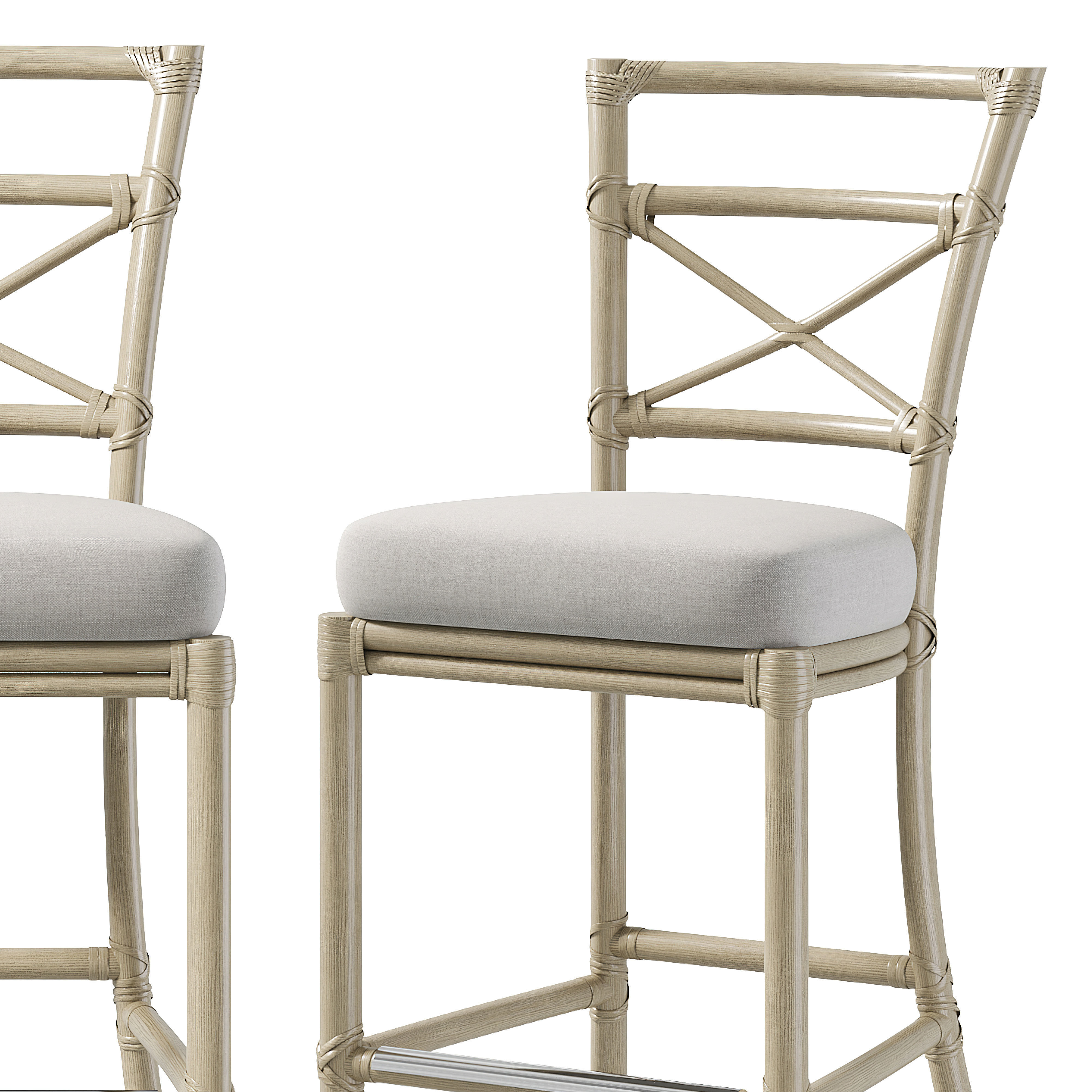 GONDOLA SIDE BARSTOOL by baker 3D model_2