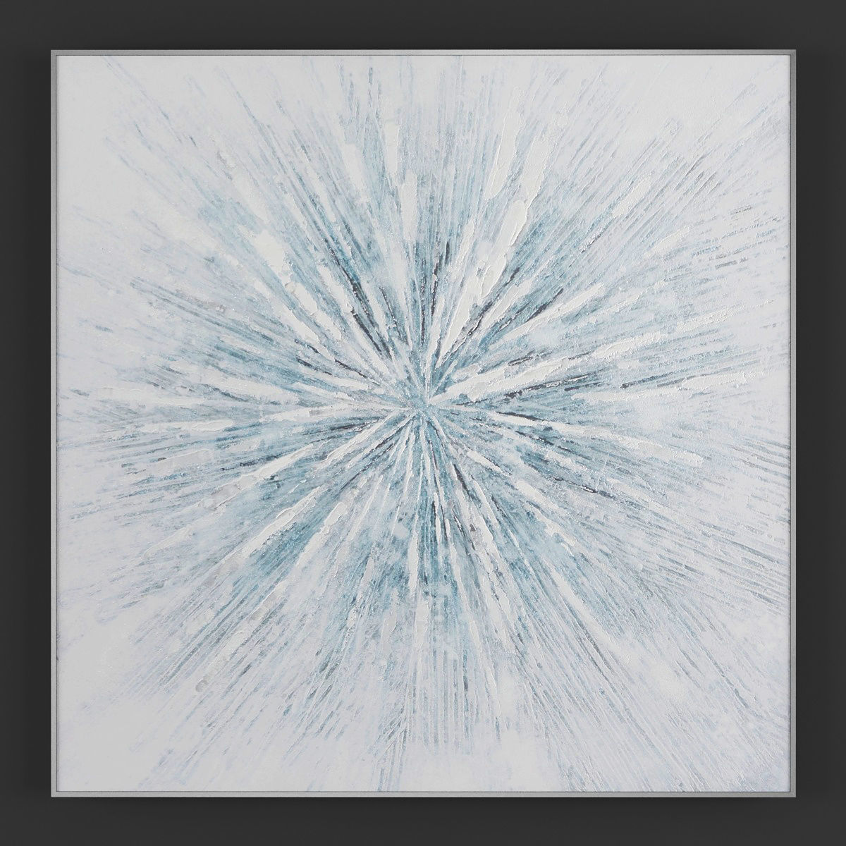 Pictures313 painting of path in woods Low-poly 3D model_2