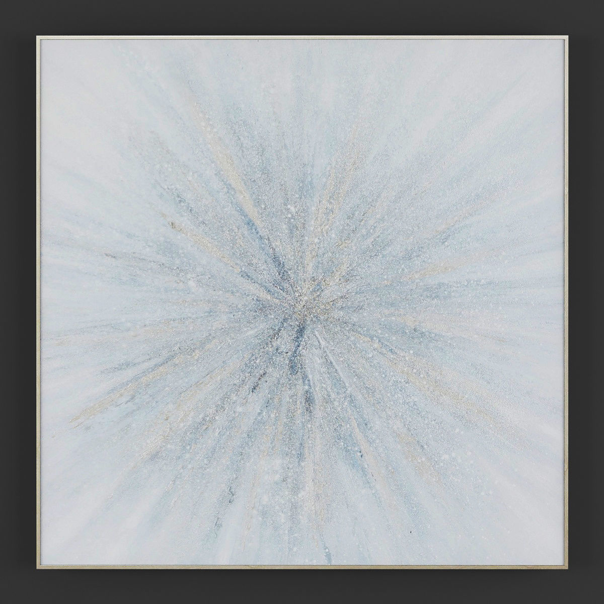 Pictures313 painting of path in woods Low-poly 3D model_1