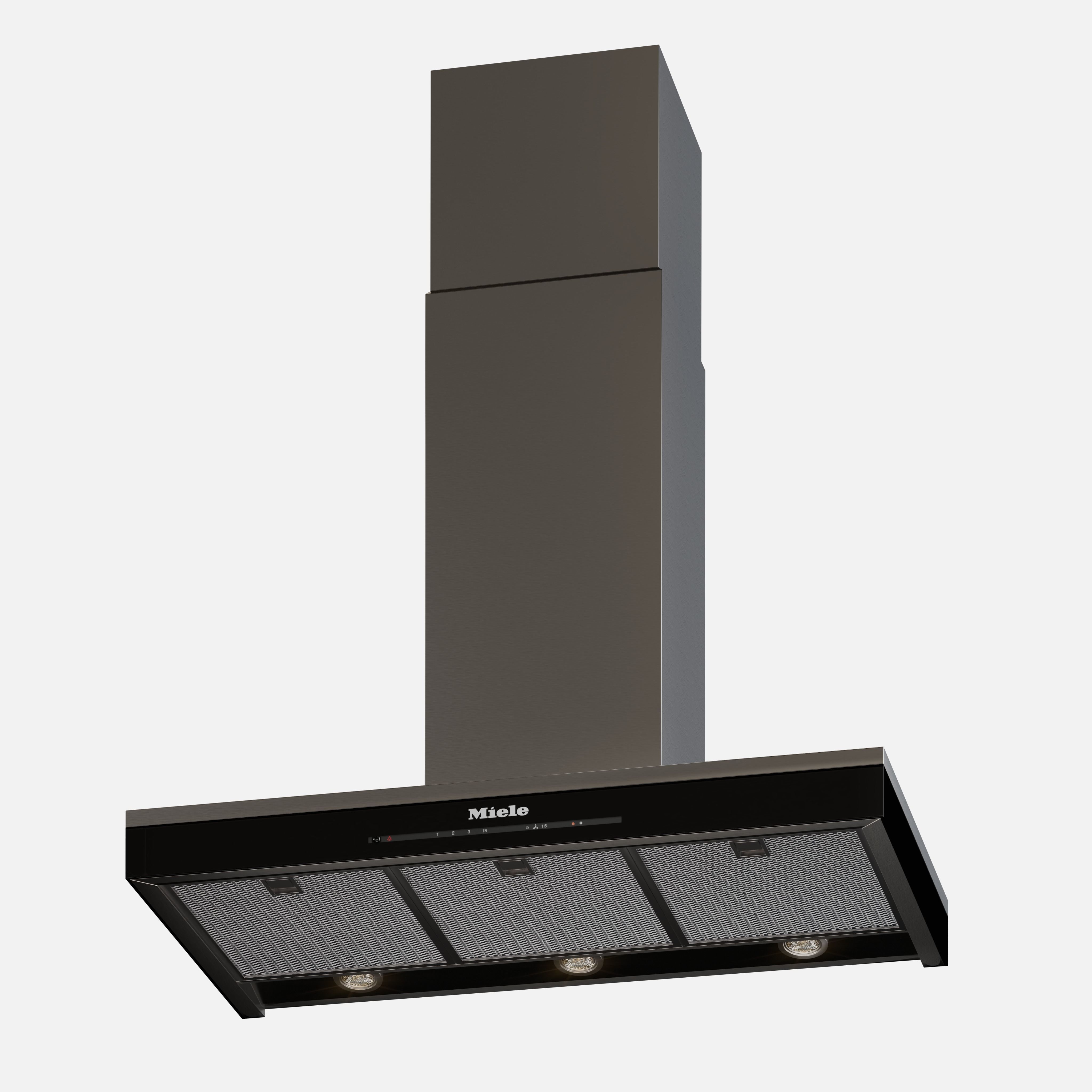 Miele Appliances Collection Gas Cooktop and Hood  3D model_12