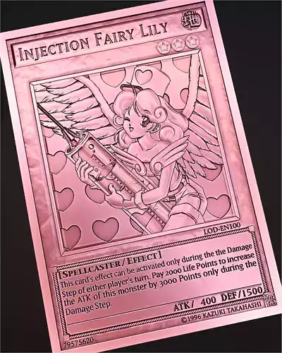 Injection Fairy Lily - yu-gi-oh 3D print model