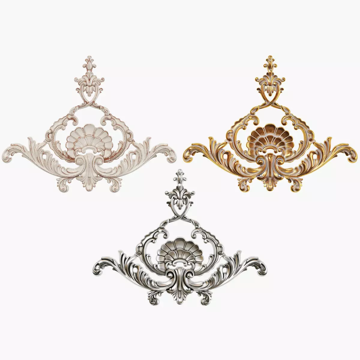 Classic carved 188 3D model