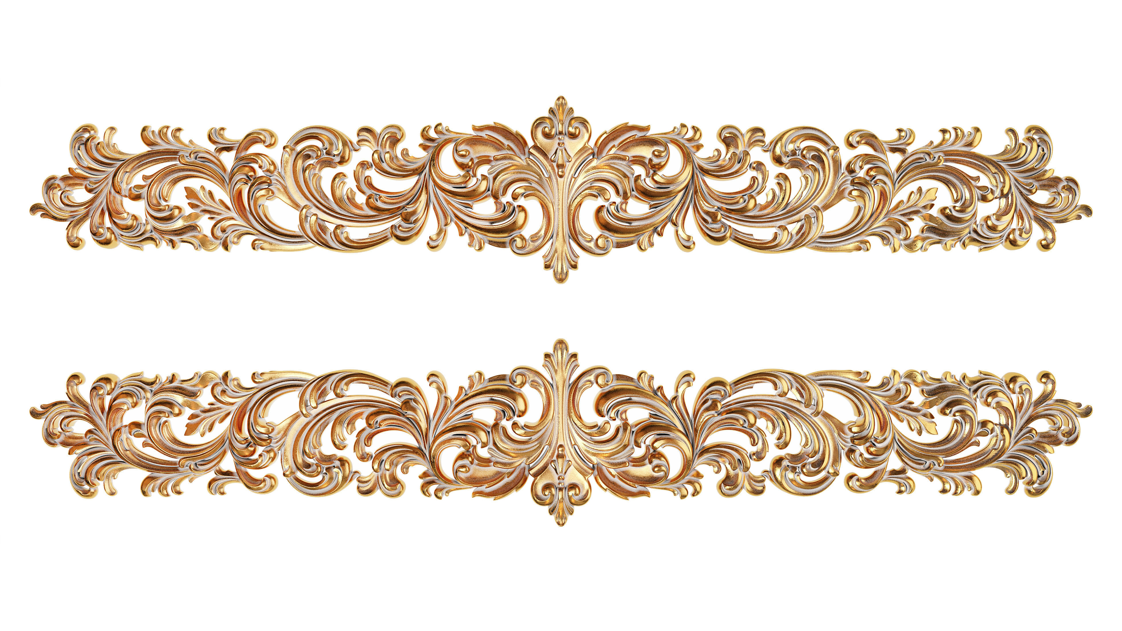 Classic carved 189 3D model_1