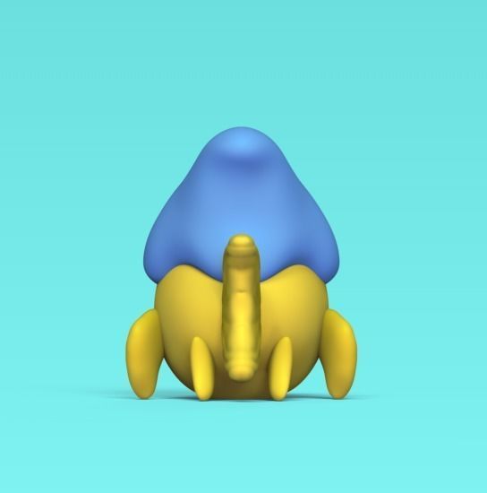 Fish Shark Hat 3D print model_3