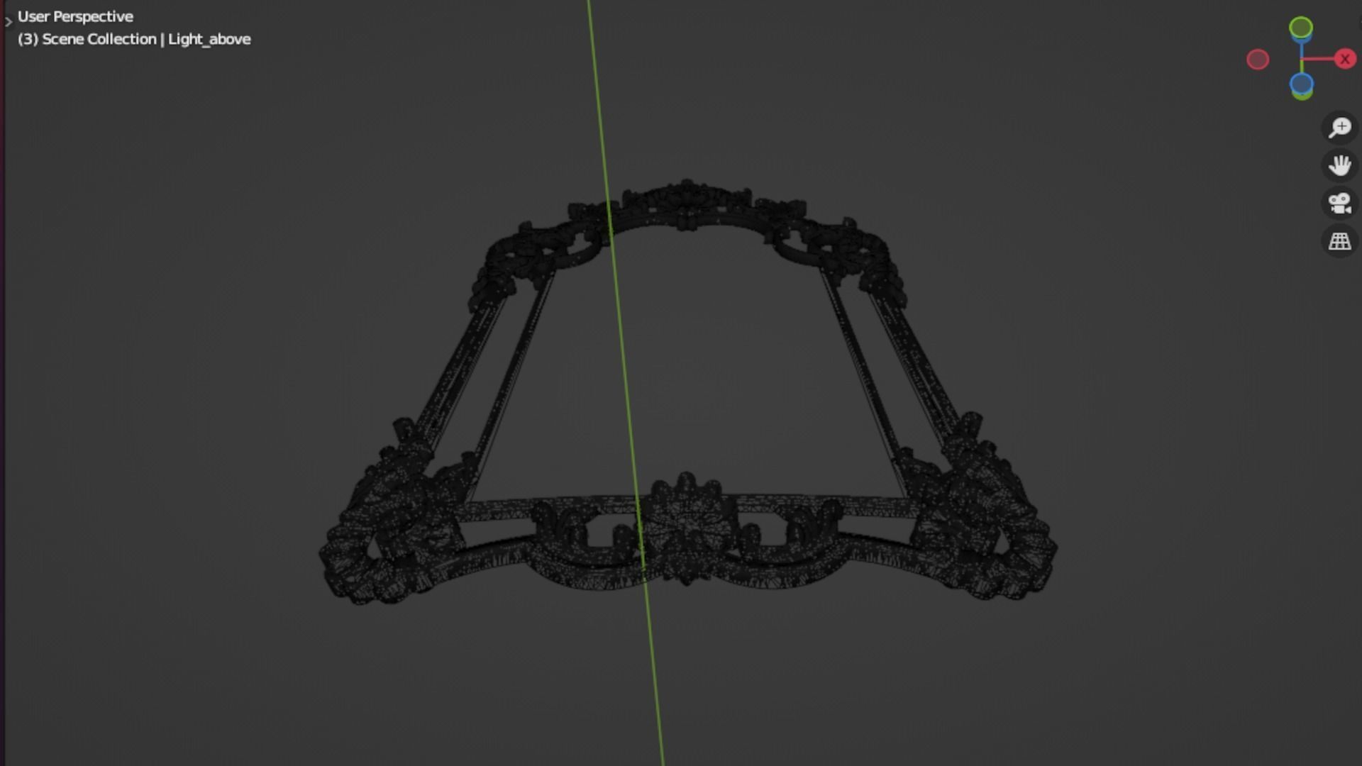 Frame mirror 47 3D print model_8