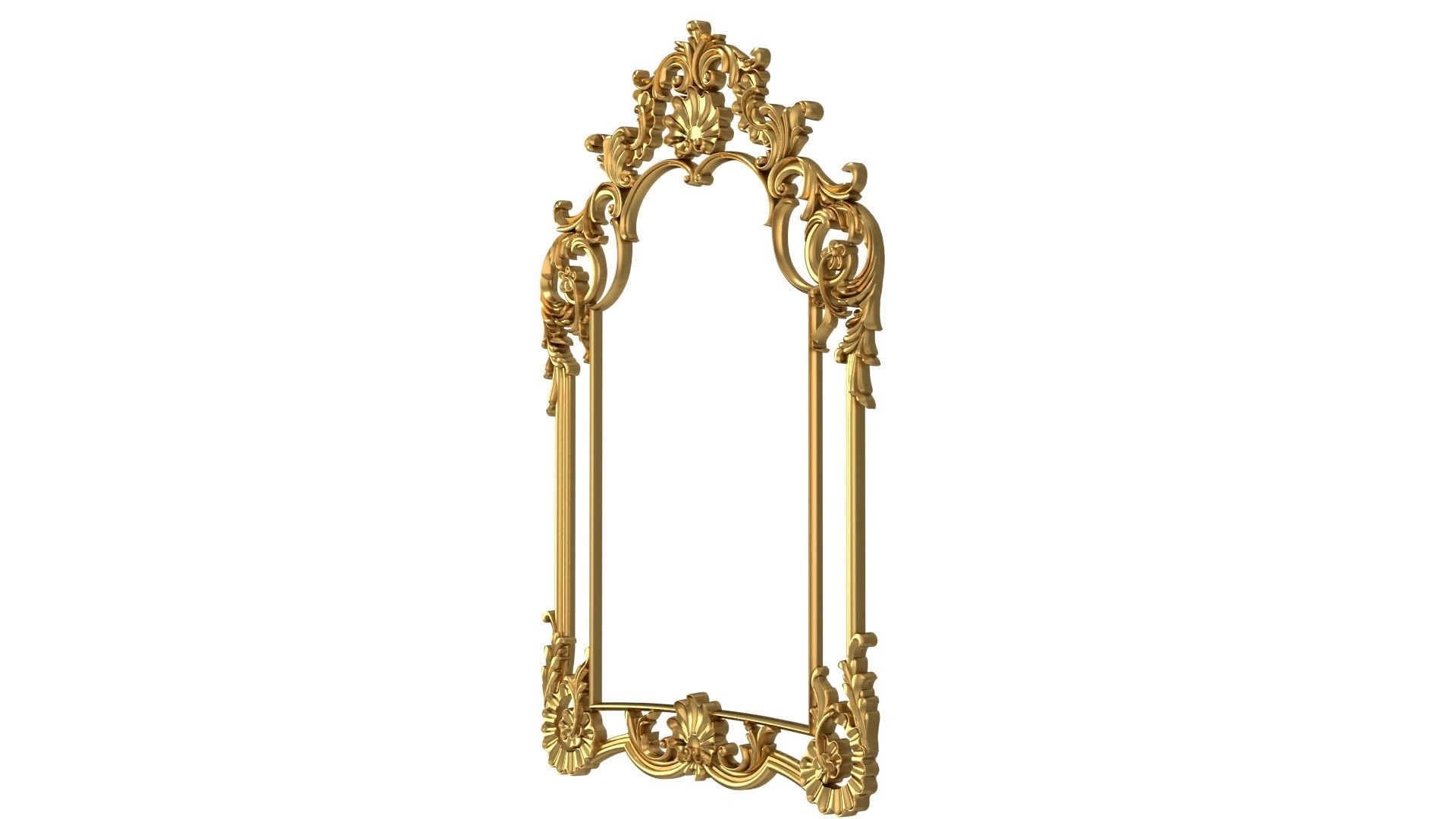 Frame mirror 47 3D print model_2