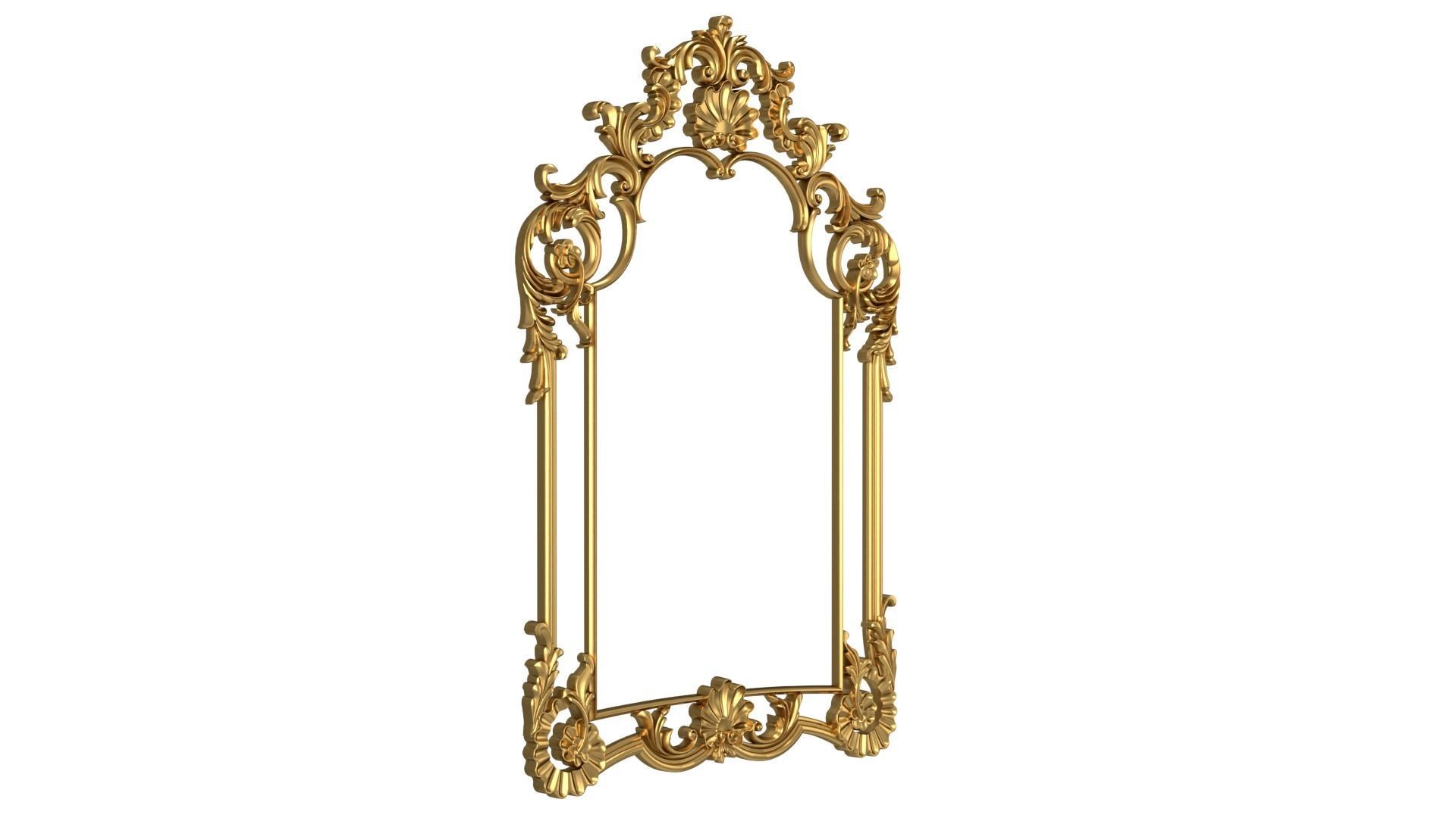 Frame mirror 47 3D print model_3