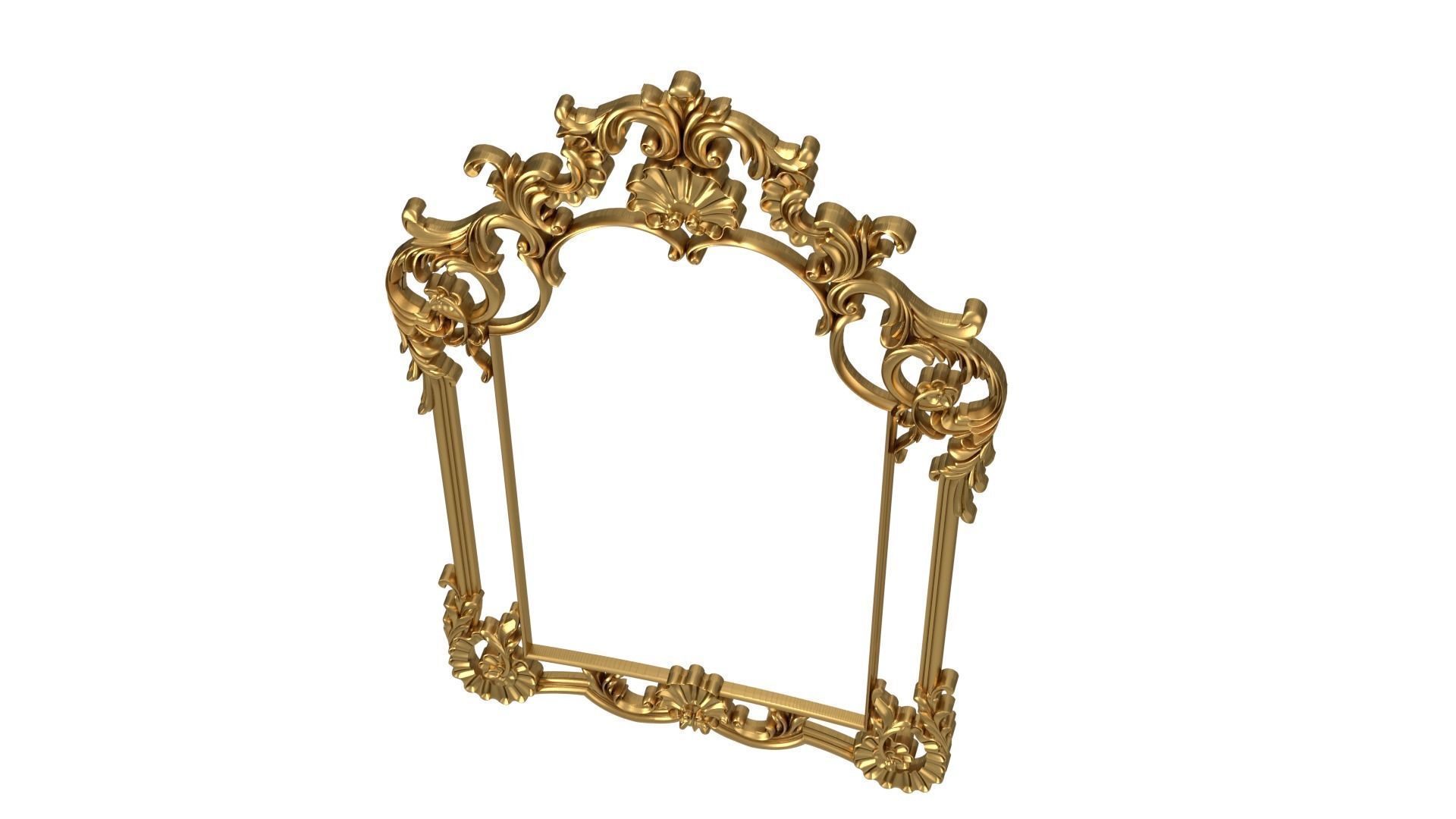 Frame mirror 47 3D print model_5