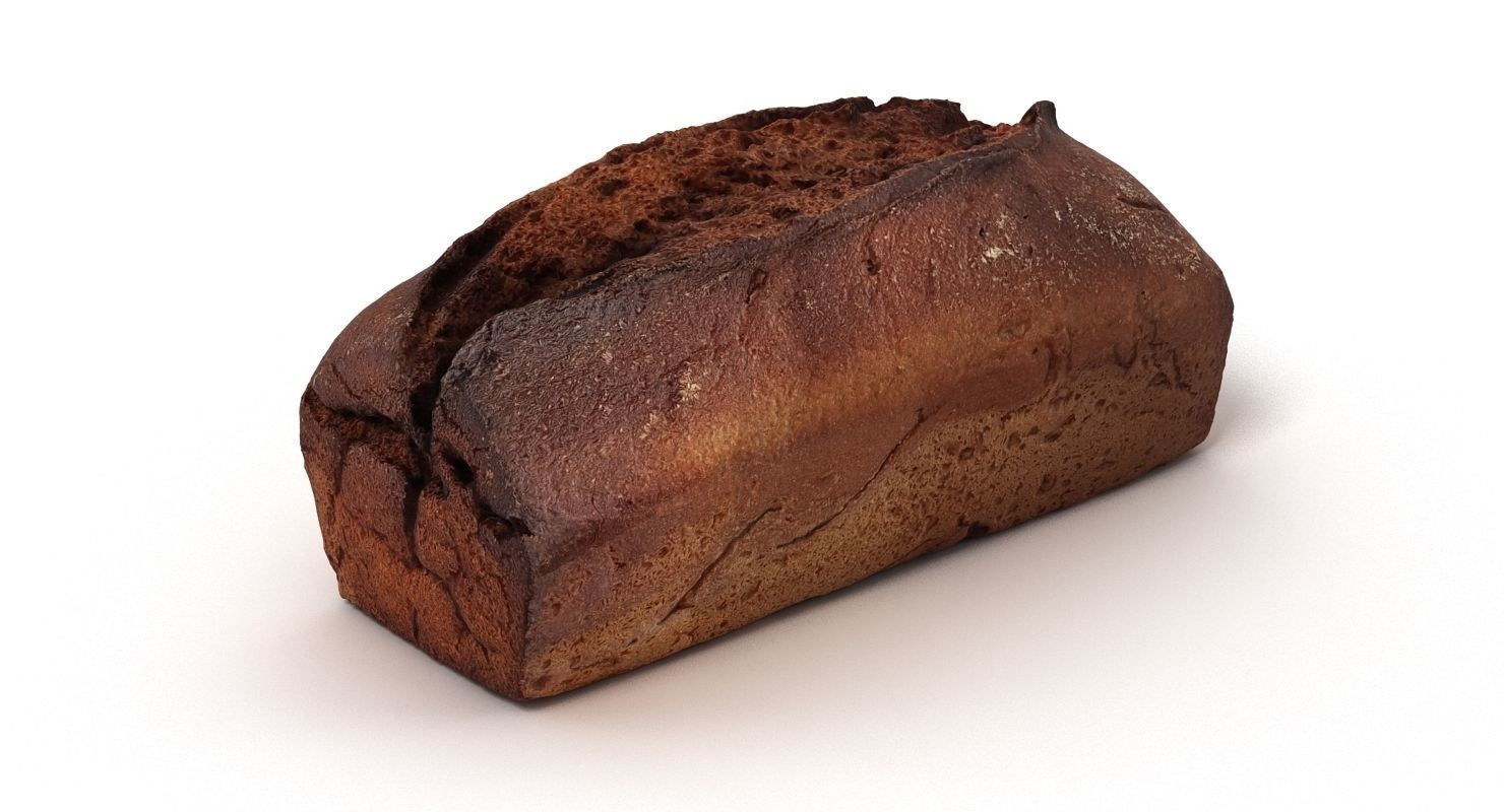 Loaf of Bread 002 3D model_3