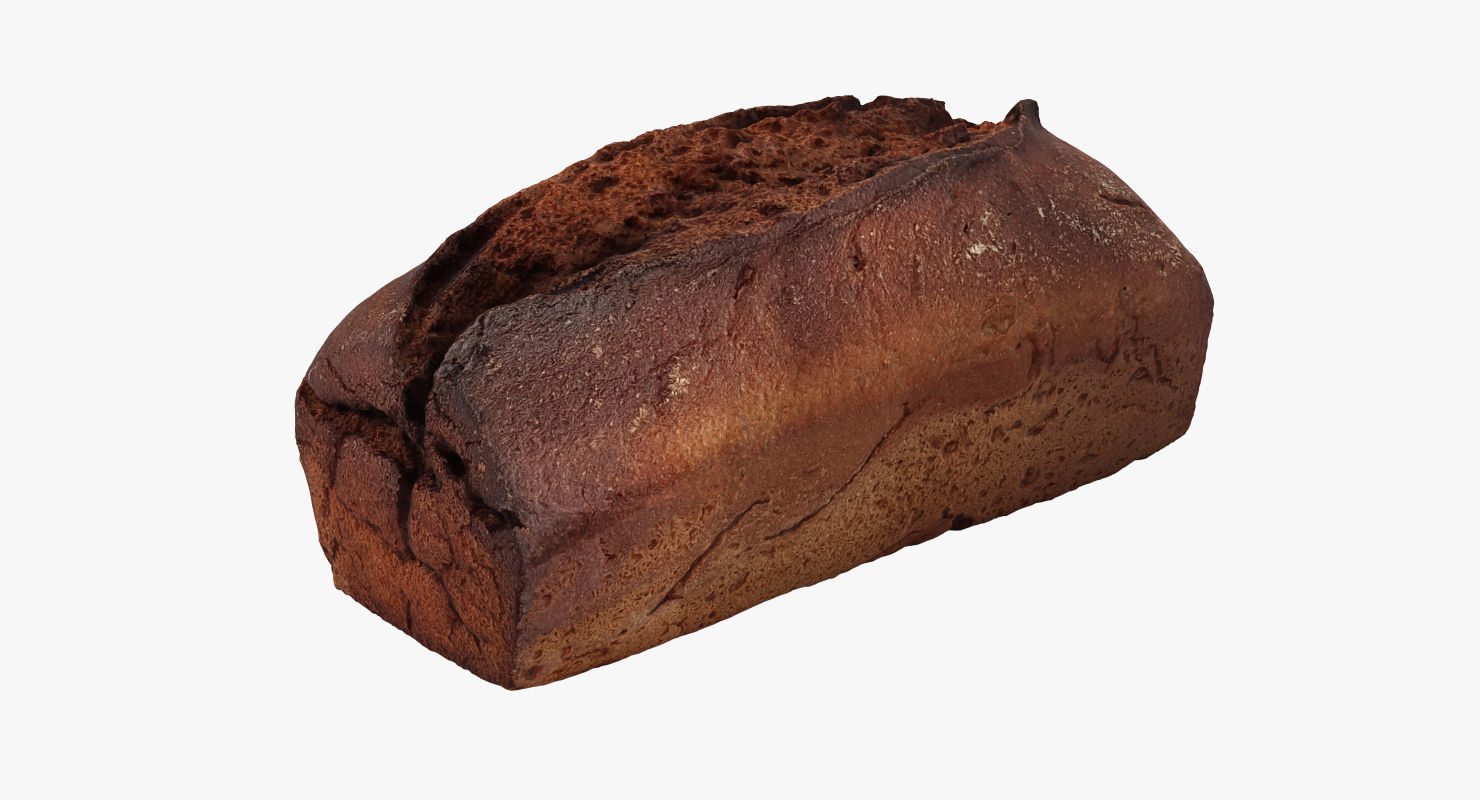 Loaf of Bread 002 3D model_11