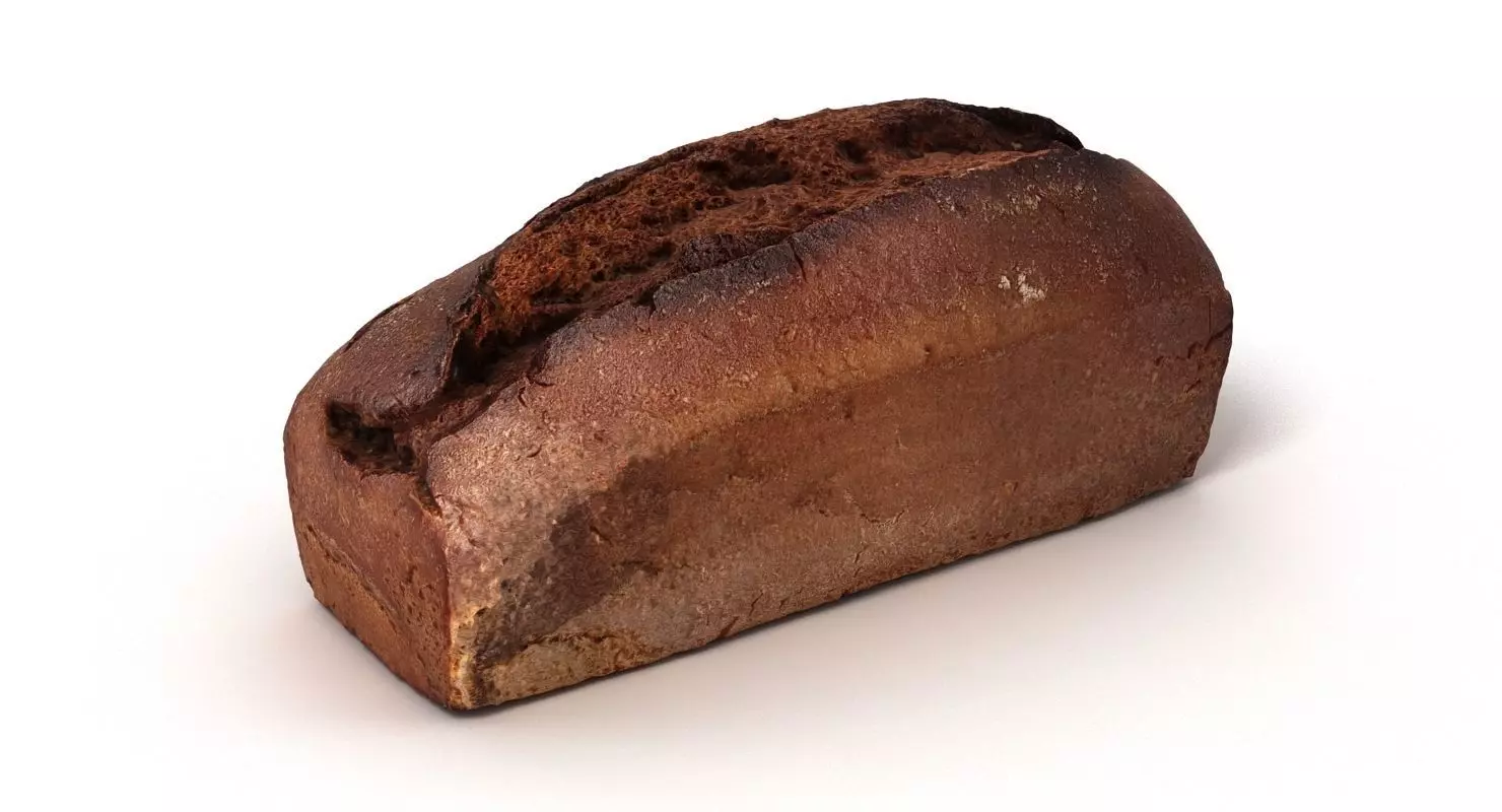 Loaf of Bread 002 3D model_0