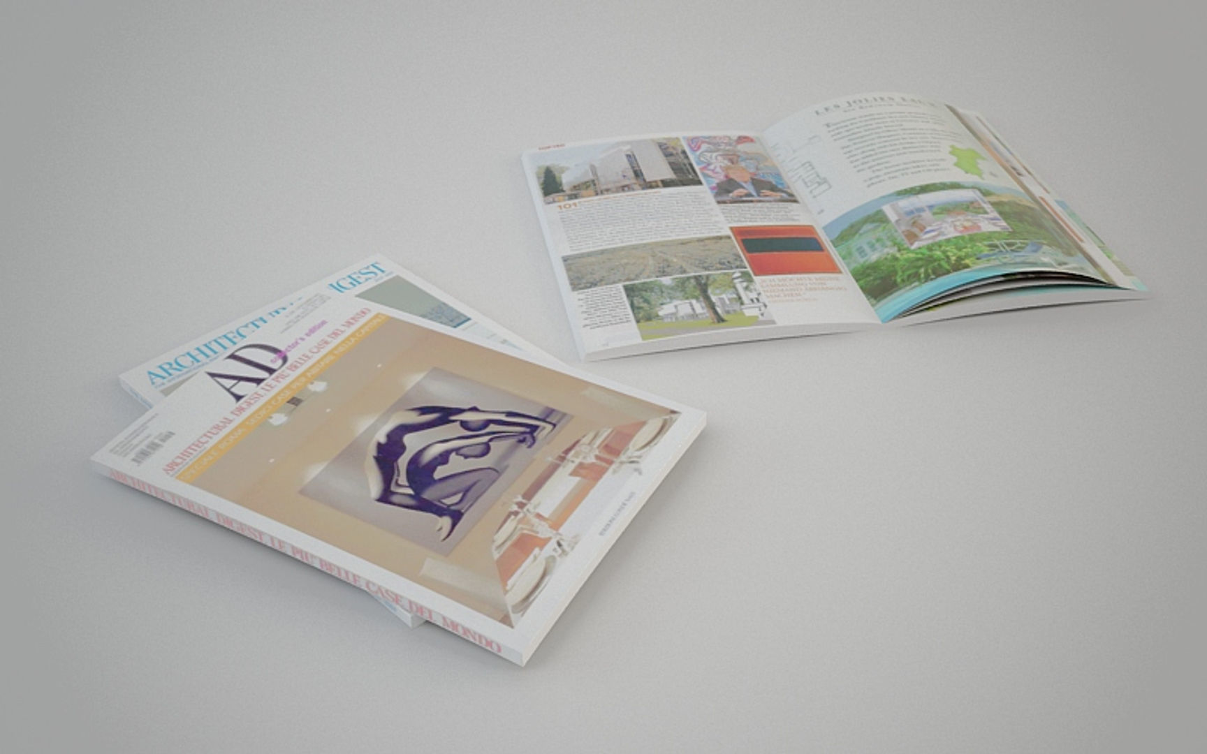 Wine Set chocolate cake with one slice missing 3D model_6