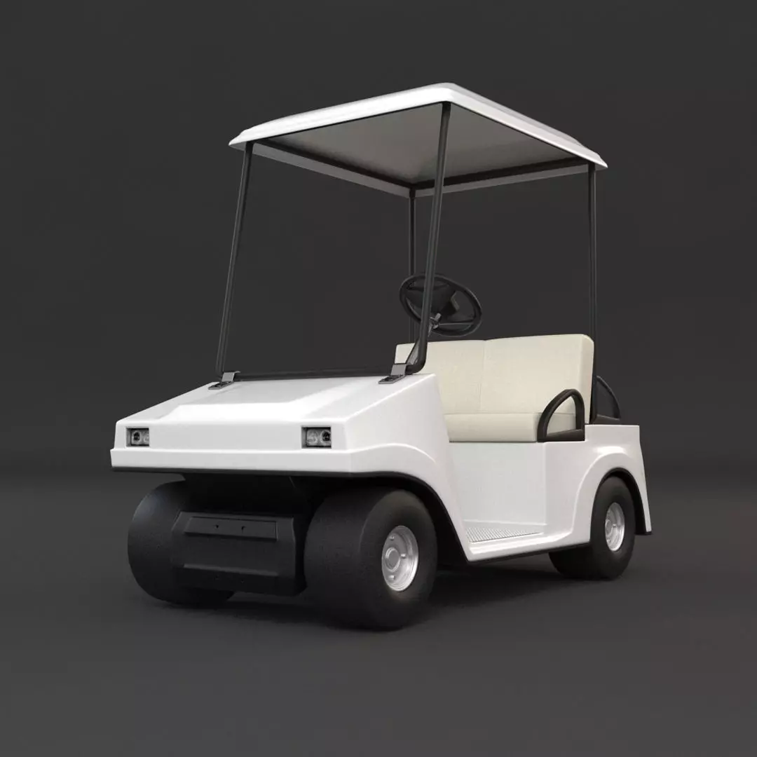 Golf cart 3D model