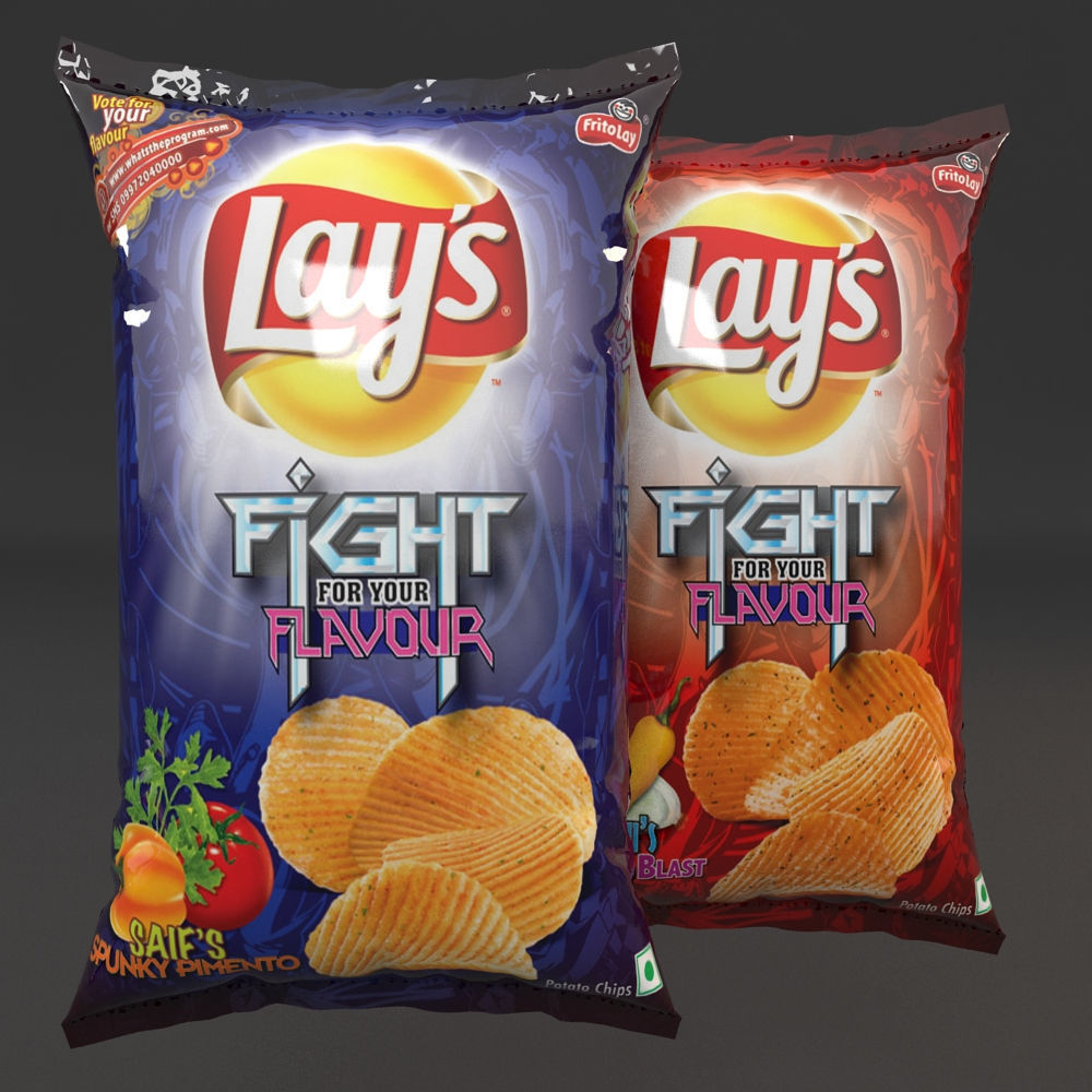 Potato Chips 3D model_8
