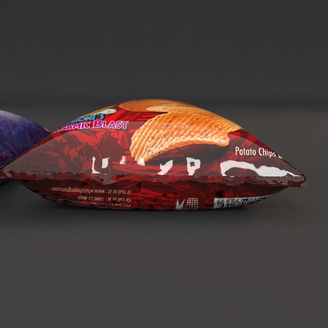 Potato Chips 3D model_6