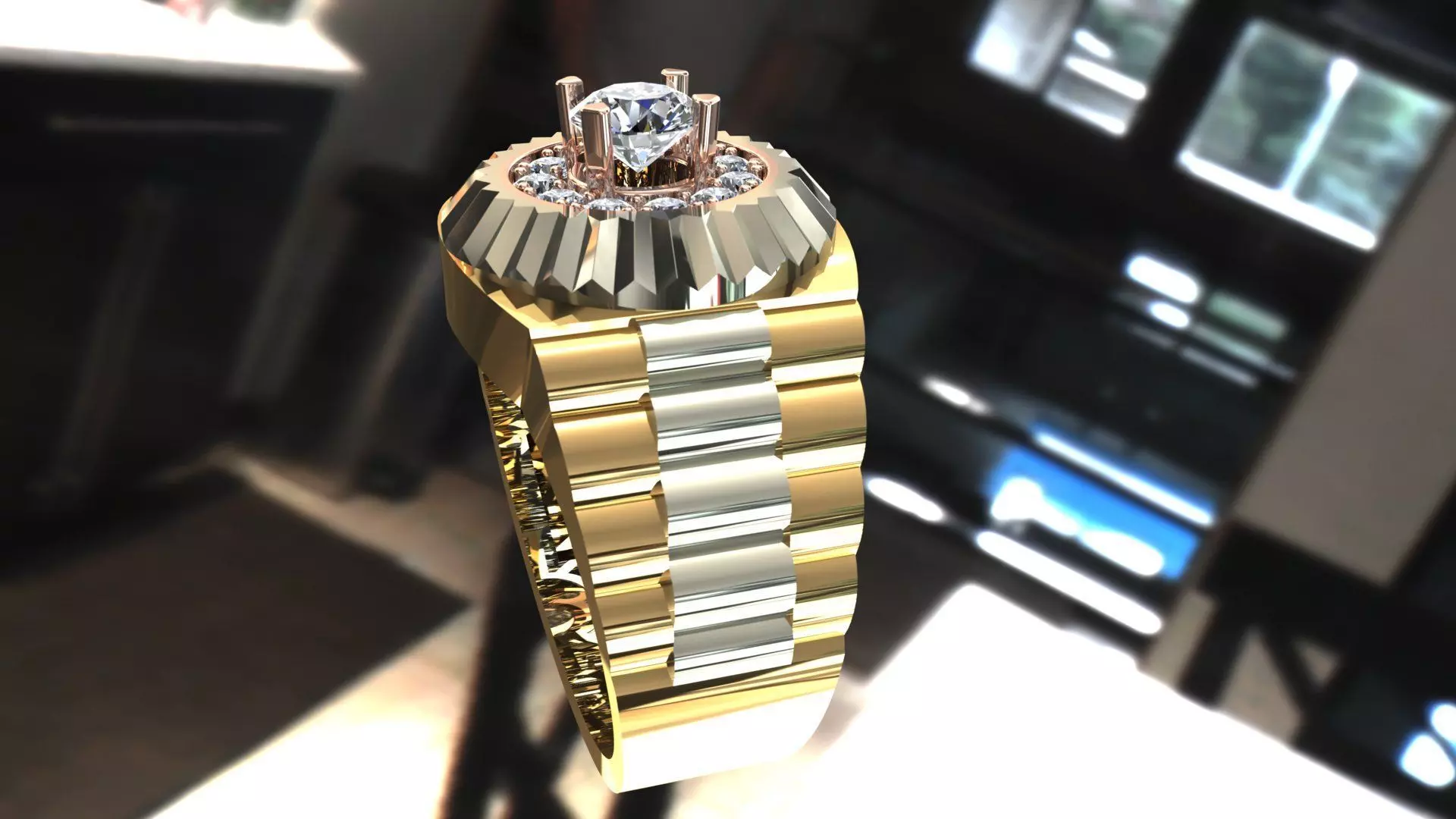 Ring 55  3D print model_0