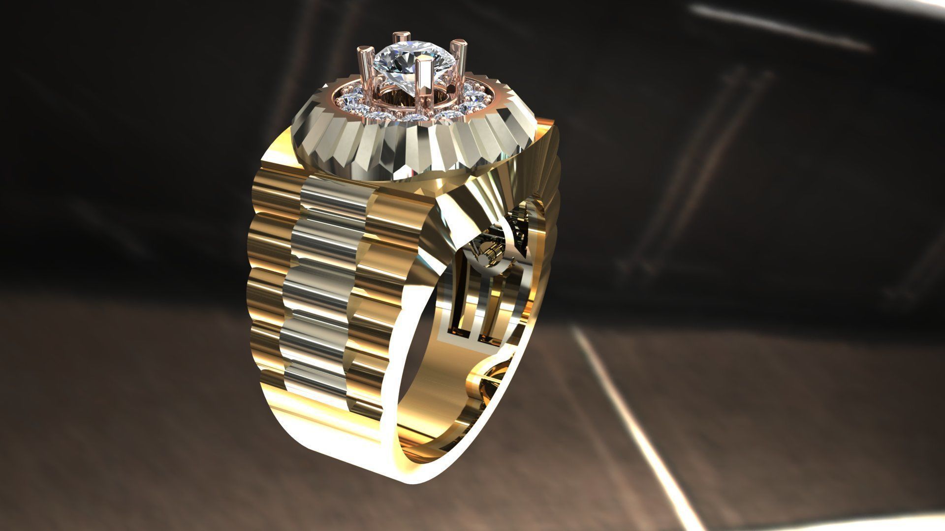 Ring 55  3D print model_2