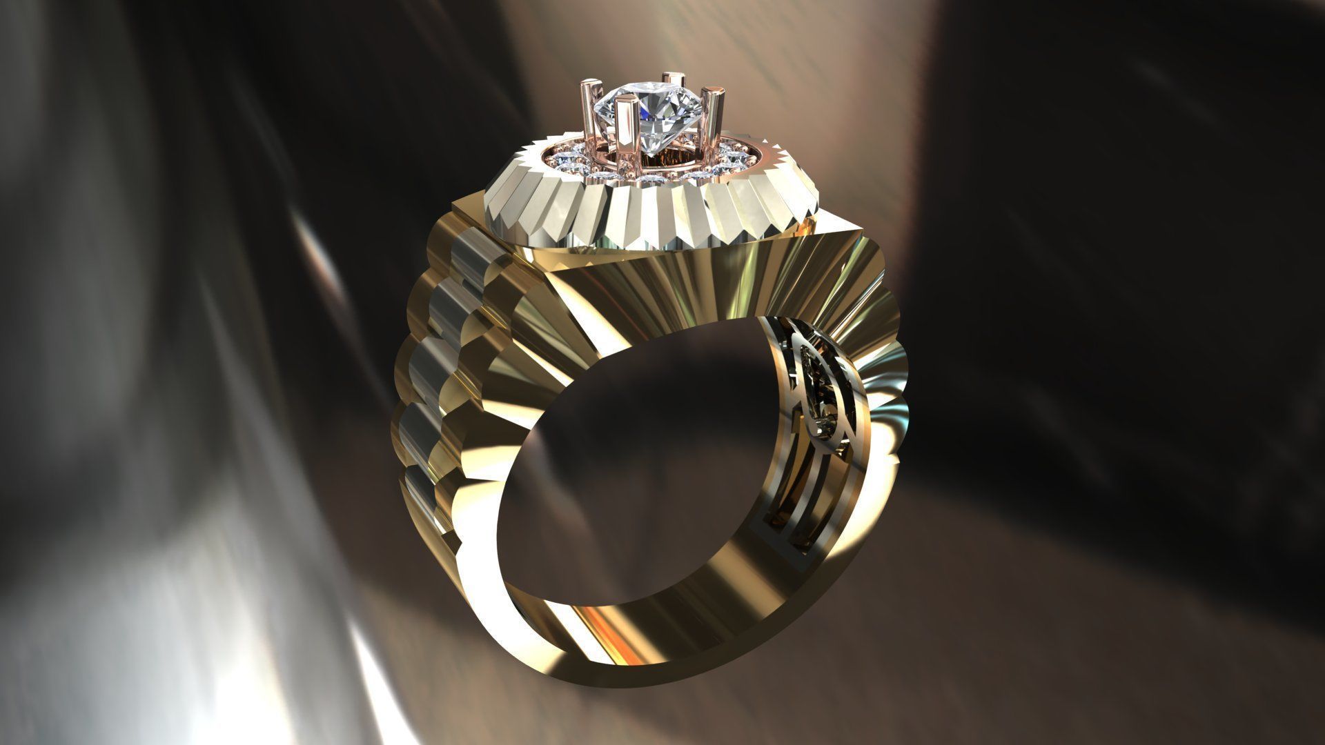 Ring 55  3D print model_4