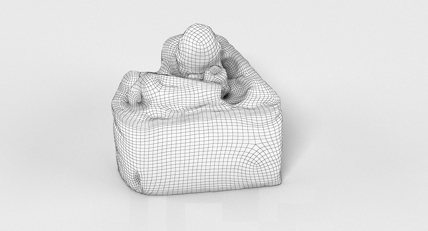 Heart Cake 005 3D model_3