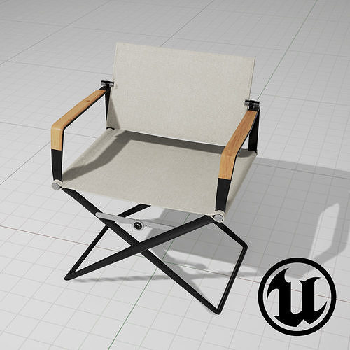 Dedon Seax Chair UE4 Low-poly 3D model