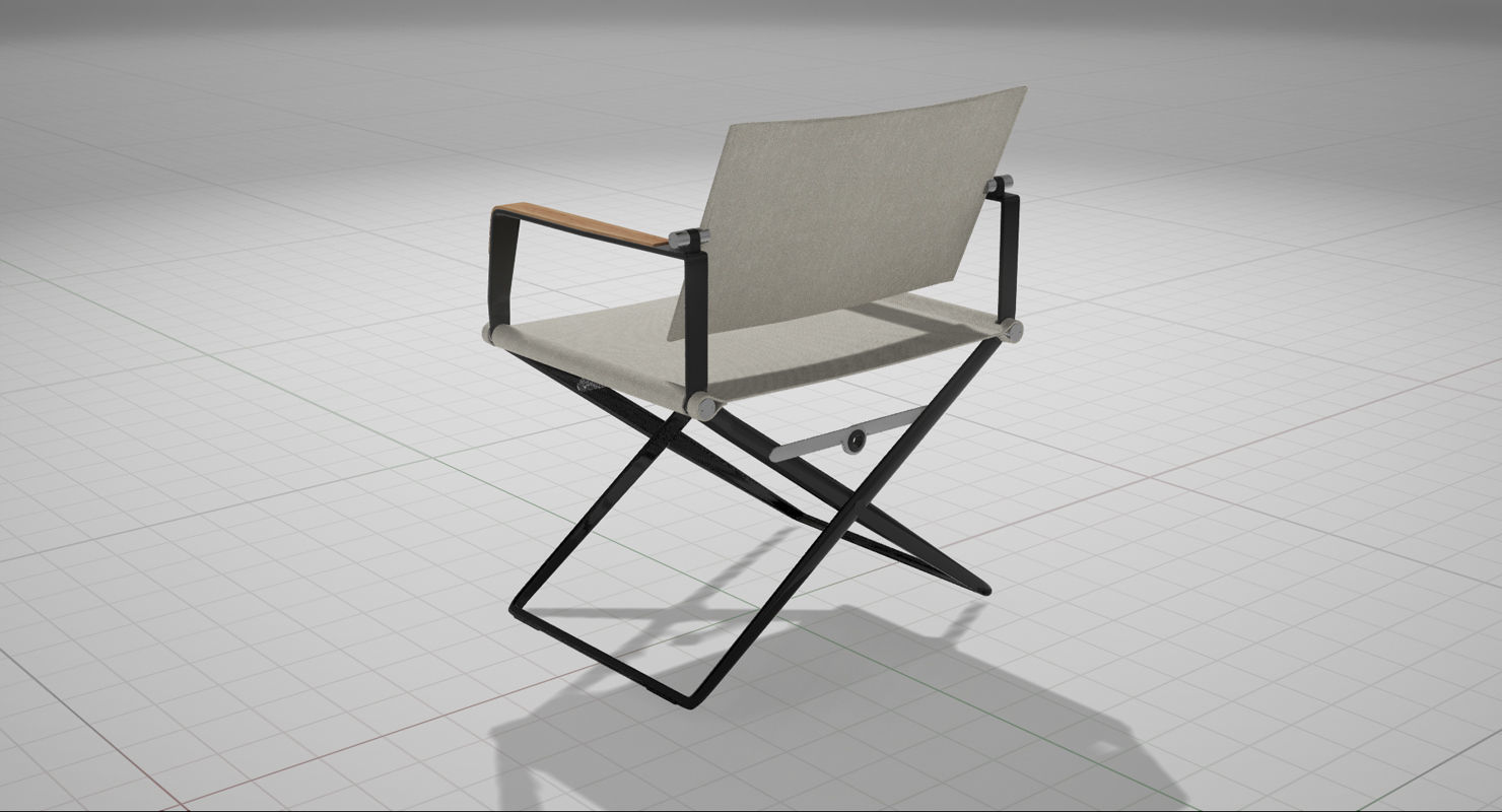 Dedon Seax Chair UE4 Low-poly 3D model_5