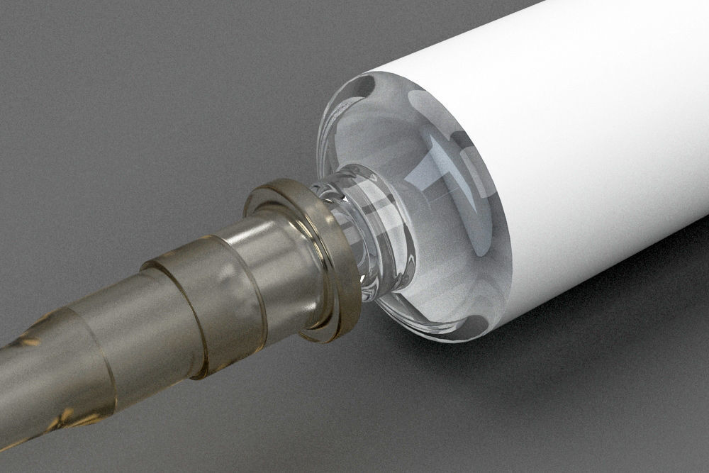 Syringe injection 3D model_3