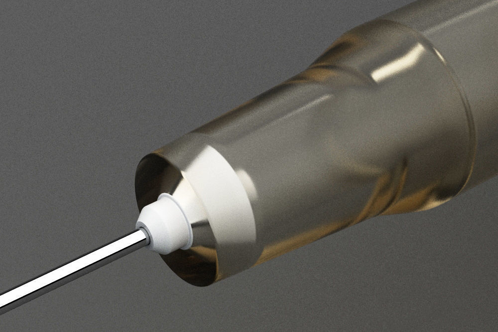 Syringe injection 3D model_4