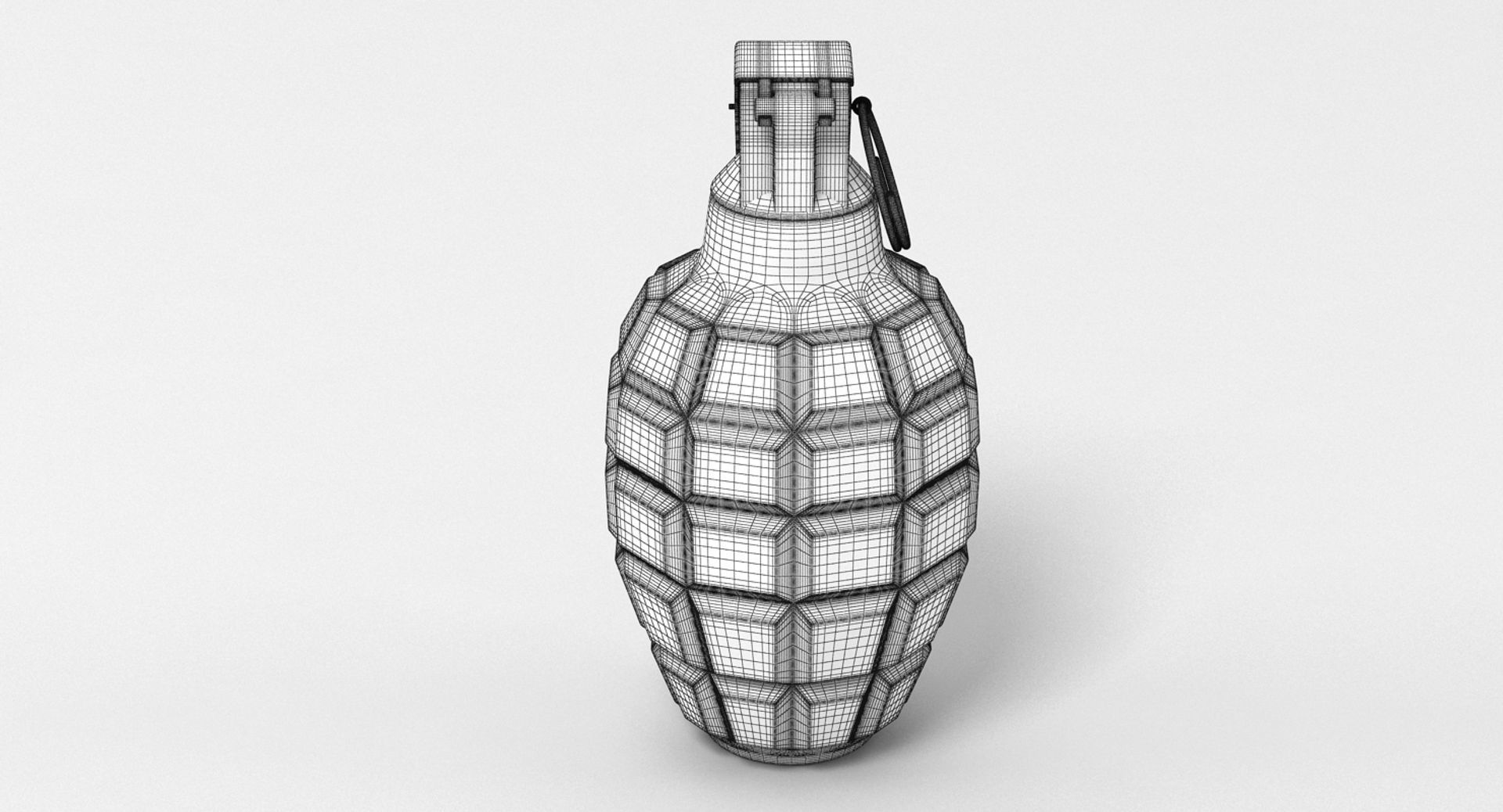 Hand Grenade 3D model_9