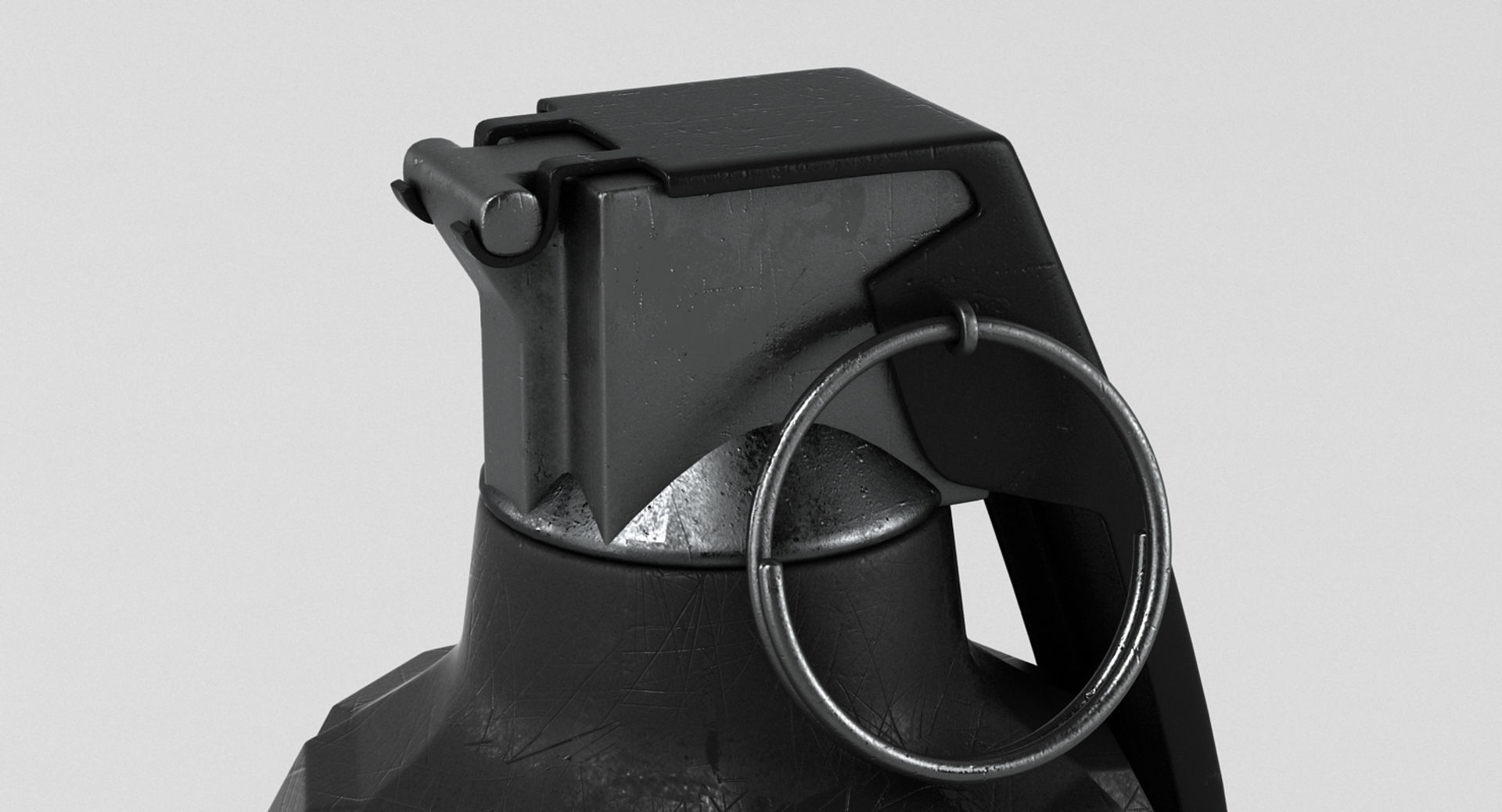 Hand Grenade 3D model_3