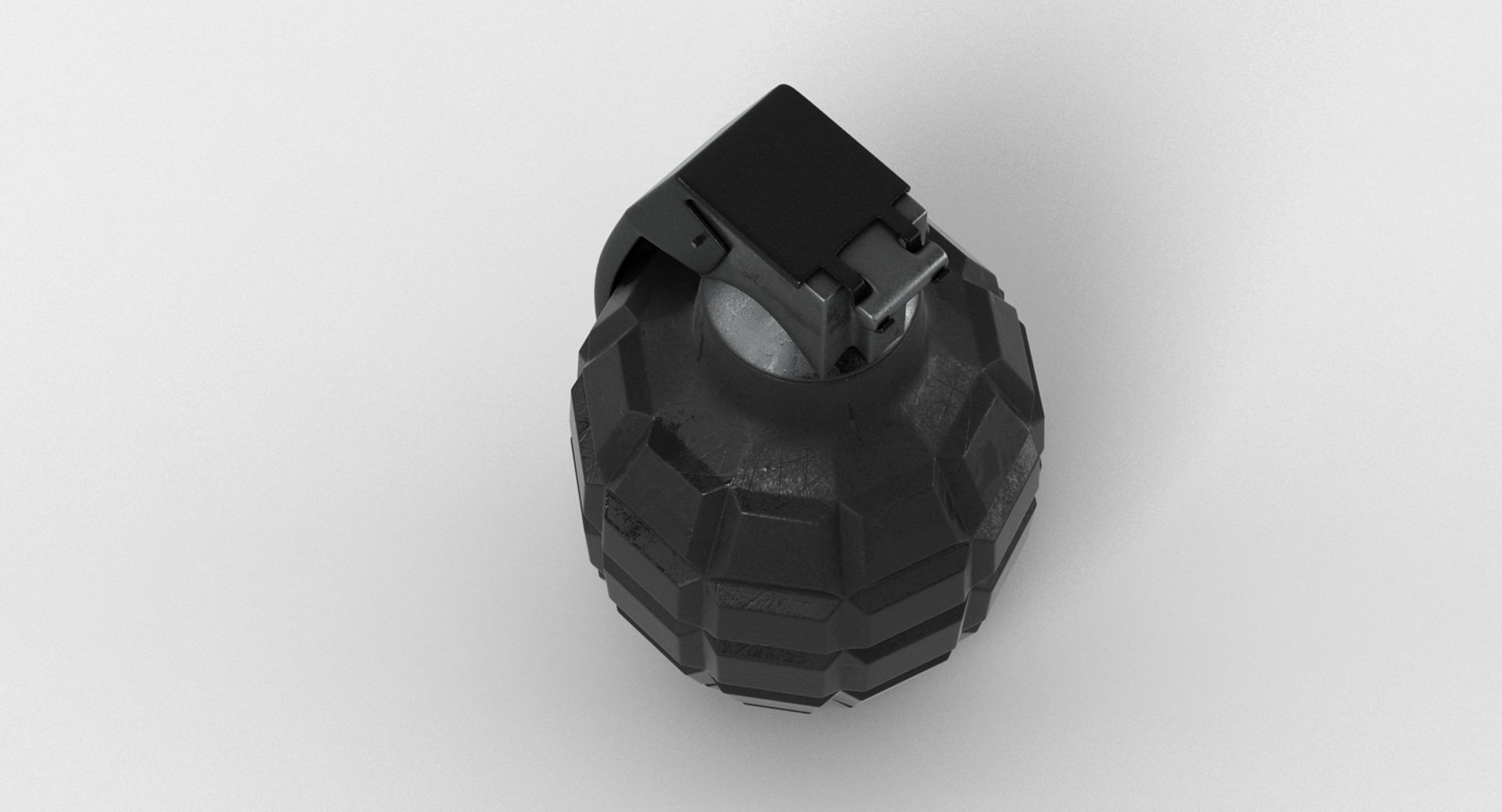 Hand Grenade 3D model_7