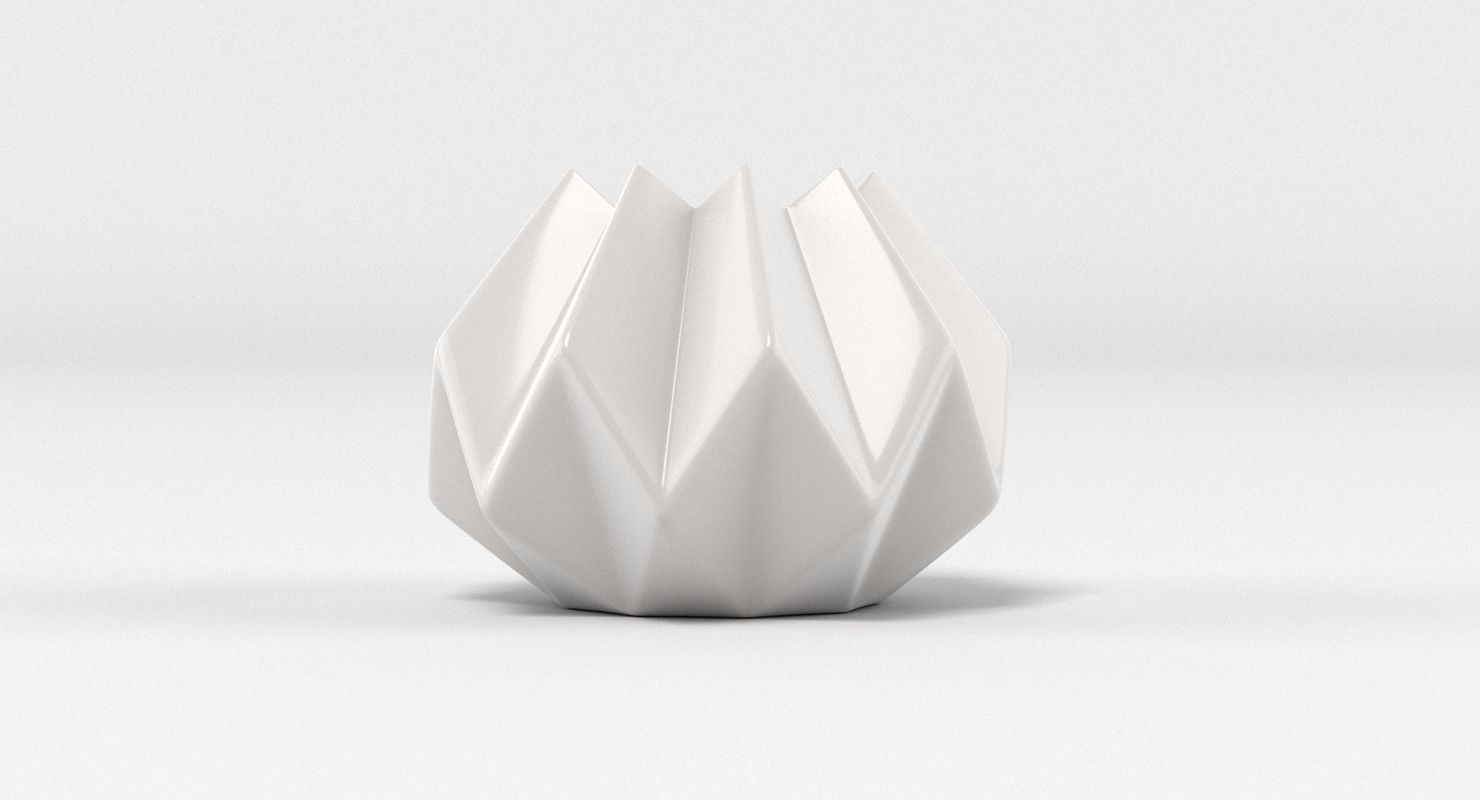 Amanda Betz Folded Vase 3D model_1