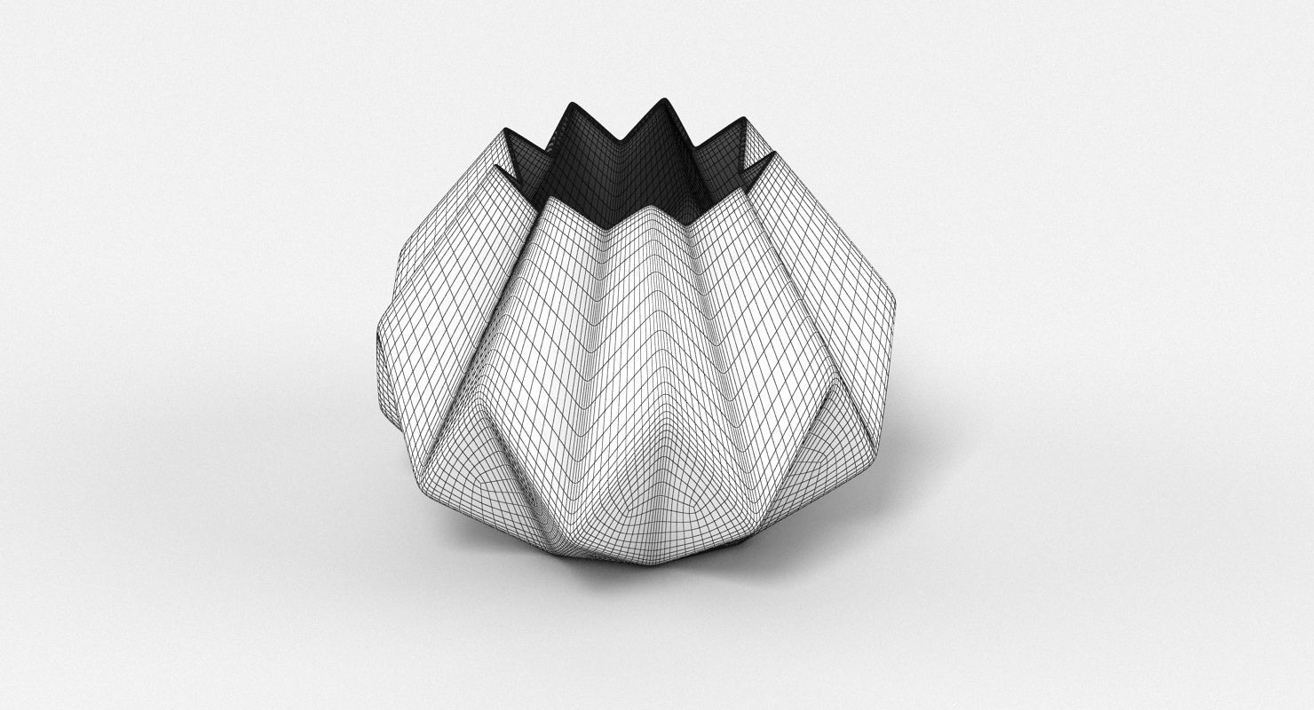 Amanda Betz Folded Vase 3D model_3