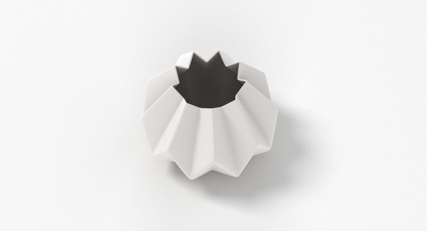 Amanda Betz Folded Vase 3D model_8