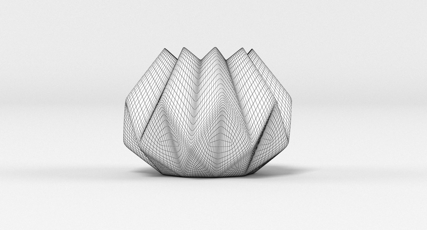 Amanda Betz Folded Vase 3D model_2