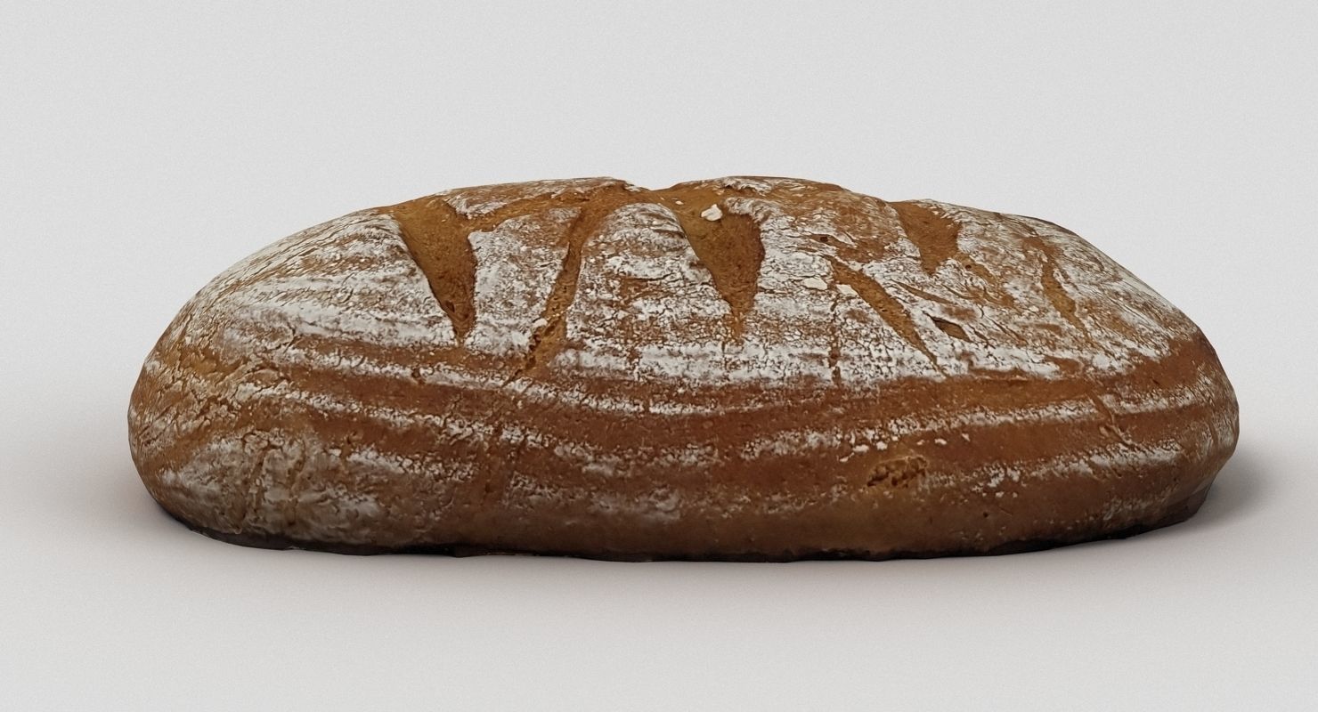 Loaf of Bread 004 3D model_2