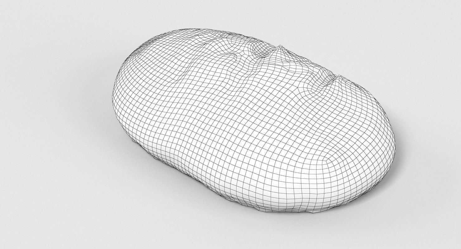 Loaf of Bread 004 3D model_4