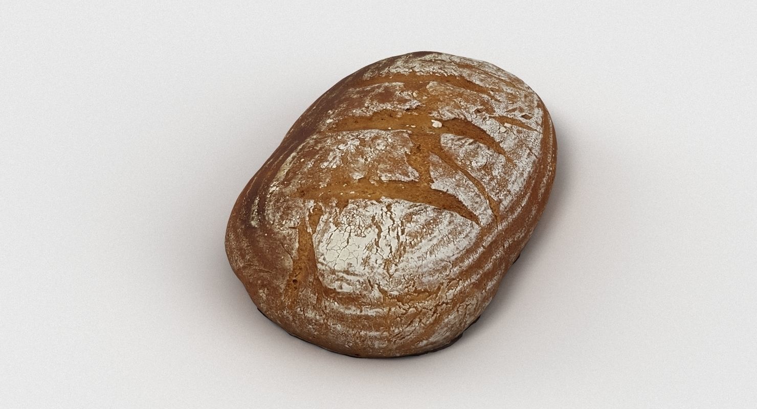 Loaf of Bread 004 3D model_10
